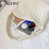 Women Lattice Shoulder Bag Casual Crossbody Bags