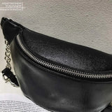 Women Leather Waist Belt Bag for Travel and Outdoor Activities