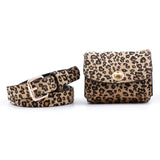 Women Leather Waist Fanny Pack Belt Phone Holder Bum Bag