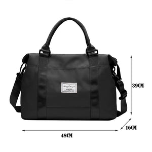 Women Letters Large Capacity Messenger Bags Casual Tote Handbags