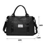 Women Letters Large Capacity Messenger Bags Casual Tote Handbags