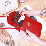 Clear Phone Touch Screen Lock Catch Crossbody Shoulder Bag