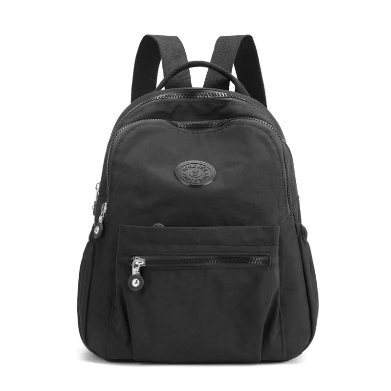 Women Nylon Casual Backpacks Shoulder Tote Handbags for Travelling Sports