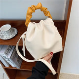 Women Casual Fold Handbags Spring Messenger Bags All-match Phone Pouch