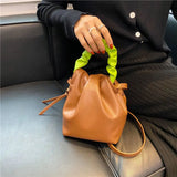 Women Casual Fold Handbags Spring Messenger Bags All-match Phone Pouch