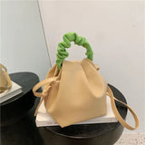 Women Casual Fold Handbags Spring Messenger Bags All-match Phone Pouch