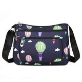 Women Oxford Shoulder Bags for Girl Ladies Crossbody Bags Small Bag Printed Ball