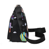 Women Oxford Shoulder Bags for Girl Ladies Crossbody Bags Small Bag Printed Ball