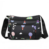 Women Oxford Shoulder Bags for Girl Ladies Crossbody Bags Small Bag Printed Ball