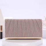 Sequin Evening Clutch Bag Wedding Purse Bride Handbag Chain Crossbody Bag