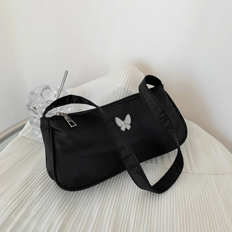 Women Purse Bag Casual Ladies Shoulder Bags Butterfly Print Totes Handbags