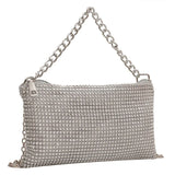 Rhinestone Shoulder Chain Messenger Bag for Women