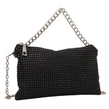 Rhinestone Shoulder Chain Messenger Bag for Women