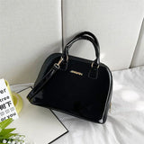 Women Shell Bags PU Leather Large Capacity Handbags Shoulder Crossbody Bags