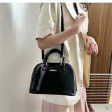 Women Shell Bags PU Leather Large Capacity Handbags Shoulder Crossbody Bags