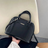 Women Shell Bags PU Leather Large Capacity Handbags Shoulder Crossbody Bags