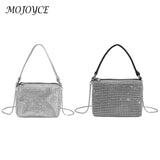 Women Rhinestone Shoulder Bag Casual Messenger Bag for Ladies