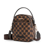 Women Shoulder Bag Crossbody Messenger PU Leather Clutch Wallet Pouch