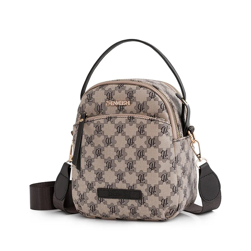 Women Shoulder Bag Crossbody Messenger PU Leather Clutch Wallet Pouch