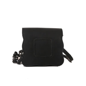Solid Chain Shoulder Small Square Bag