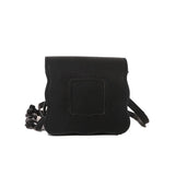 Solid Chain Shoulder Small Square Bag