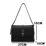 High Leather Crossbody Messenger Bag for Women