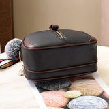 Women Shoulder Crossbody Bag PU Leather Hair Ball Messenger