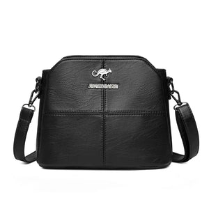 Women Shoulder Crossbody Messenger Small Hand Soft PU Leather Bag Side Purse