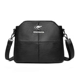 Women Shoulder Crossbody Messenger Small Hand Soft PU Leather Bag Side Purse