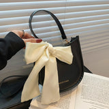 Women Silk Scarf Handbags Style Shoulder Messenger Bag All-match