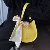 Women Silk Scarf Handbags Style Shoulder Messenger Bag All-match