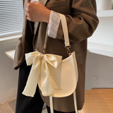 Women Silk Scarf Handbags Style Shoulder Messenger Bag All-match