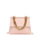 Women Chain Small Square Crossbody Shoulder Ladise PU Purse