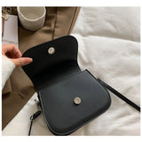 Women Letter Handbag Ladies PU Leather Shoulder Bag