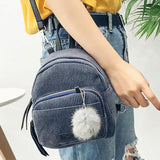 Women Mini Backpack Schoolbags Travel Shoulder Bag