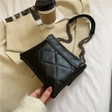 Women Style Pu Crossbody Bag Small Flap Shoulder Messenger Bag