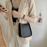 Women Small Crossbody Bag PU Leather Shoulder Messenger Clutch