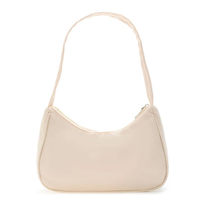 Women Solid Nylon Hobos Bag Ladies Zipper Underarm Bags