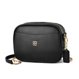 Women Solid Shoulder Handbags PU Leather Messenger Bag Large Capacity