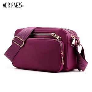 Women Waterproof Nylon Shoulder Bag Crossbody Bag
