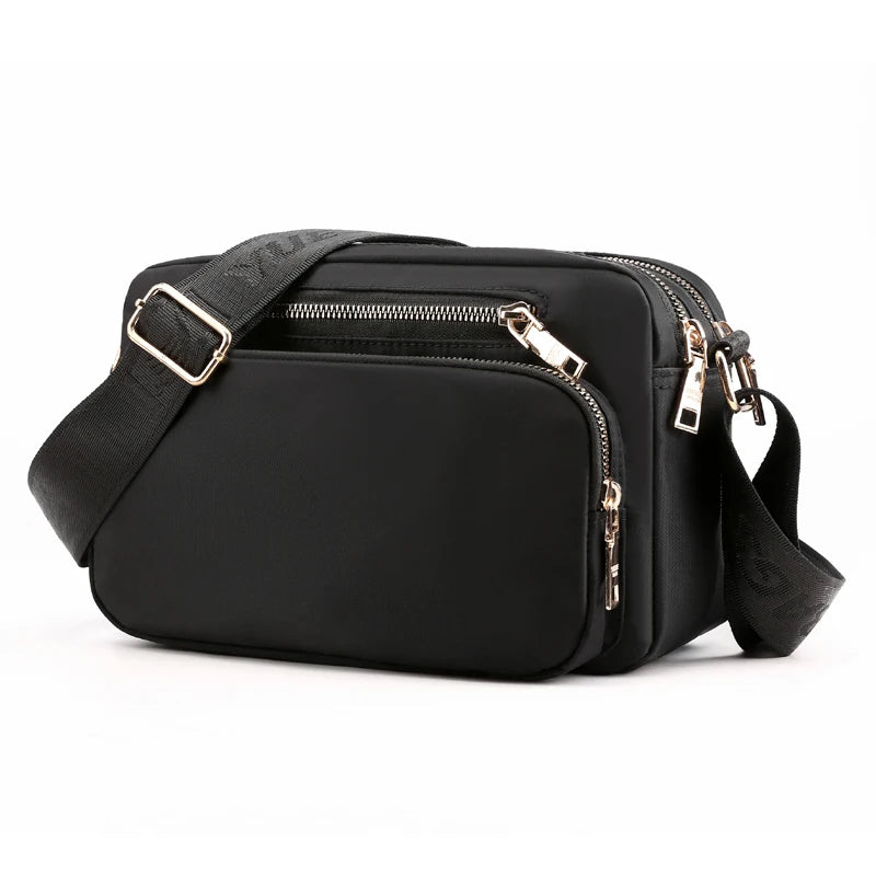 Women Waterproof Nylon Shoulder Bag Crossbody Bag
