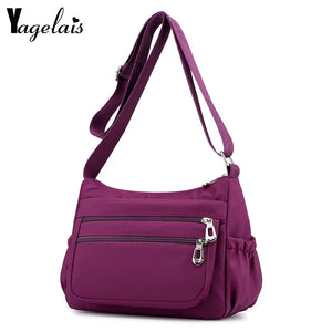 Waterproof Nylon Shoulder Bag High Bolsa Tote Ladies Crossbody Bag