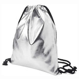 Women Solid Handbag Drawstring Backpack Tote Ladies Purse