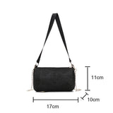 Glittering Chain Shoulder Messenger Bag Women Crossbody Handbag