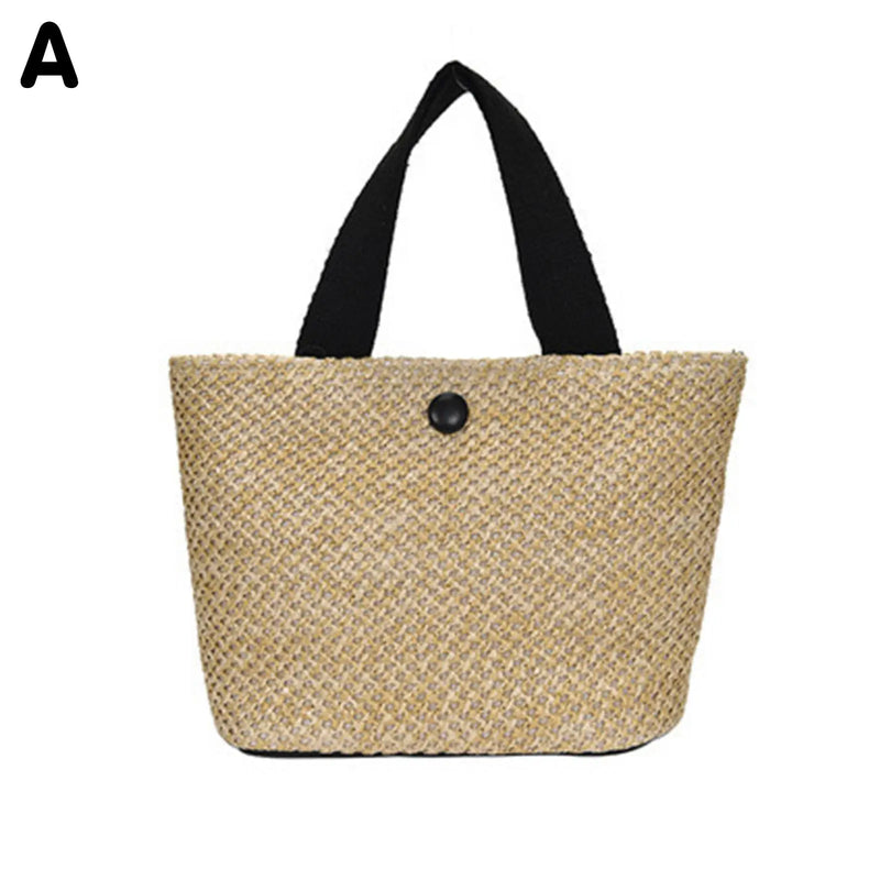 Bohemian Woven Straw Shoulder Bag
