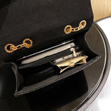 Women Tassel Chain Small Square Shoulder Messenger Crossbody Side Purse