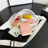 Women Waist Bag Transparent Pack Purse Casual Large Phone Belt Bag