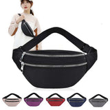 Women Waist Pack Cross Body Chest Bag Unisex Hip Bum Bag Travel Belt Bag