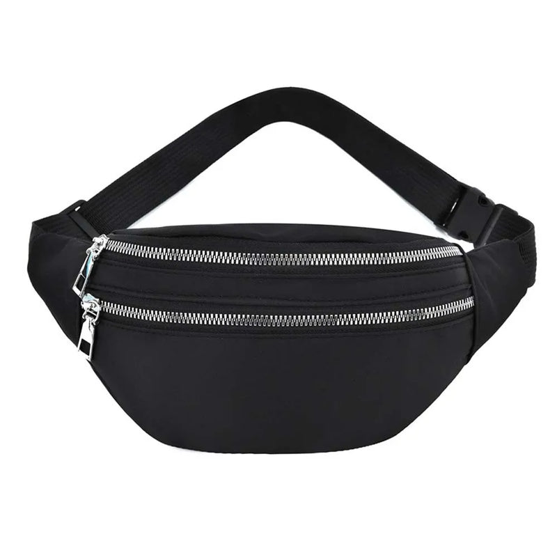 Women Waist Pack Cross Body Chest Bag Unisex Hip Bum Bag Travel Belt Bag