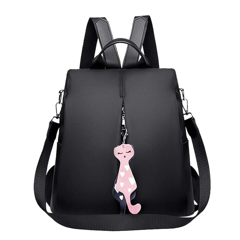 Women's Oxford Cloth Small Backpack Shoulder Bag